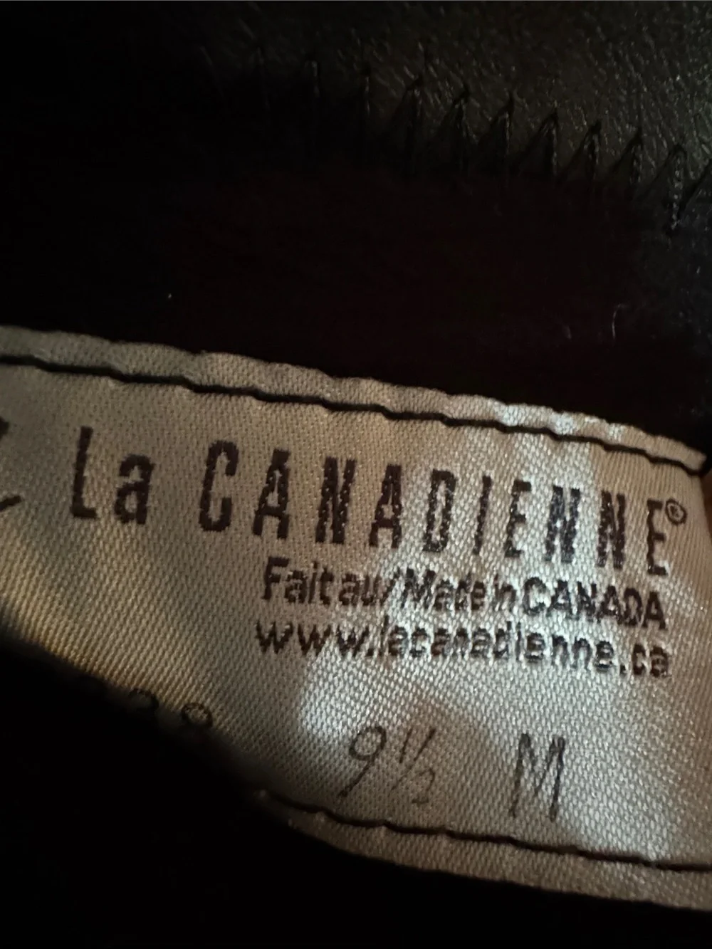 La CANADIENNE Black Suede Center-Zip Square-Toe Ankle Booties